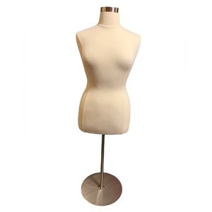 Female Plus Size Dress Form Mannequin with Base